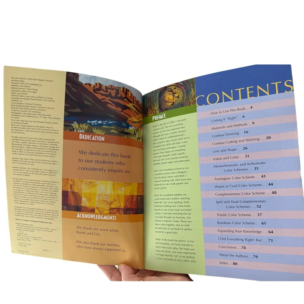 Color and Composition for the Creative Quilter Katie Pasquini Masopust Book